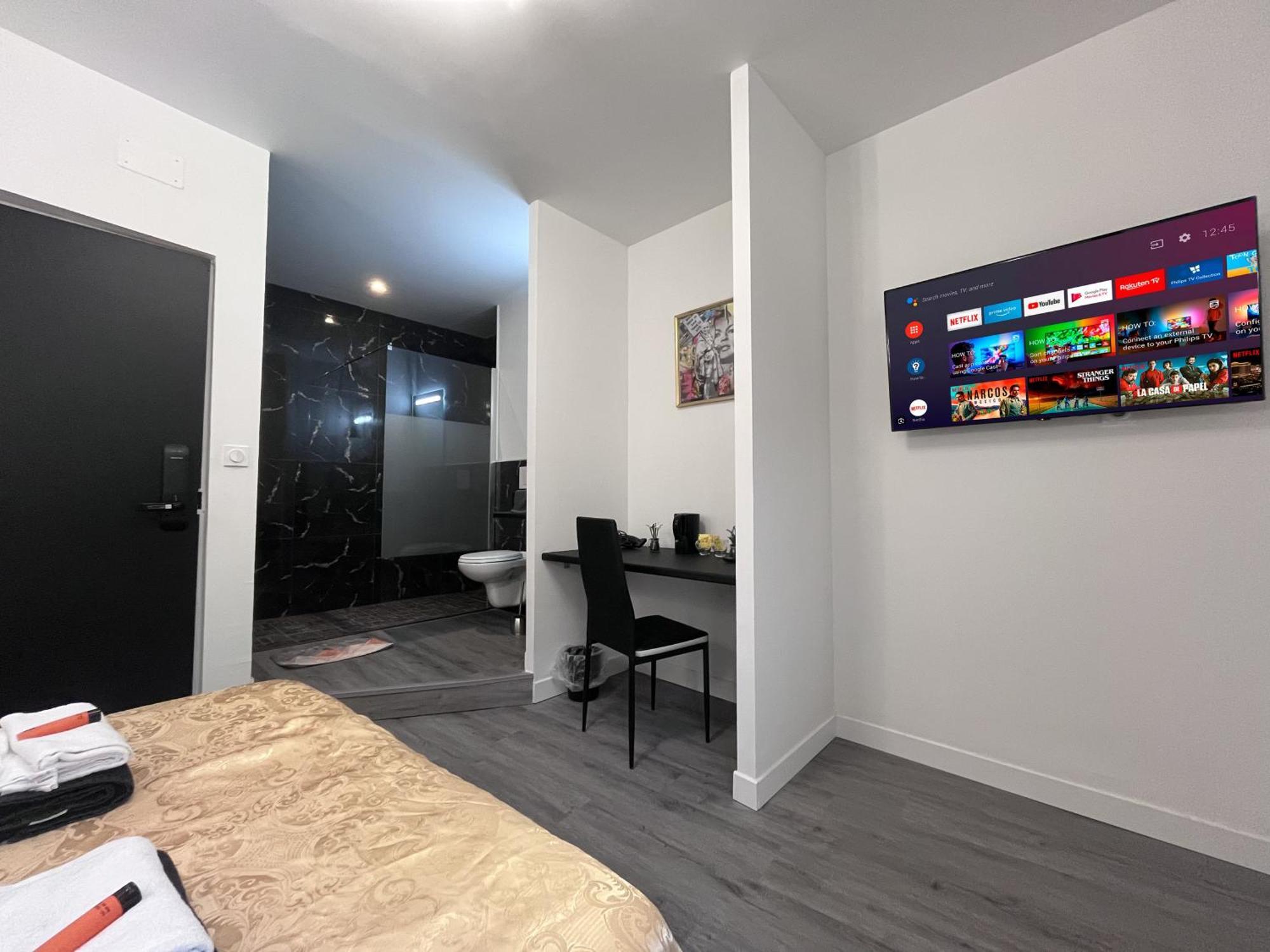 Jacuzzi Terrasse Centre Ville Narbonne Chambre 1 Esterno foto